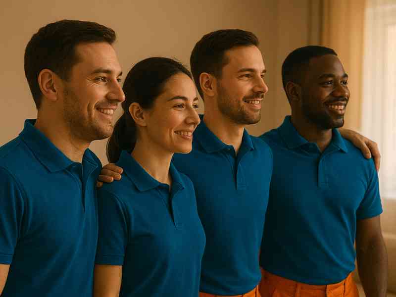 Equipe Star Clean em ação